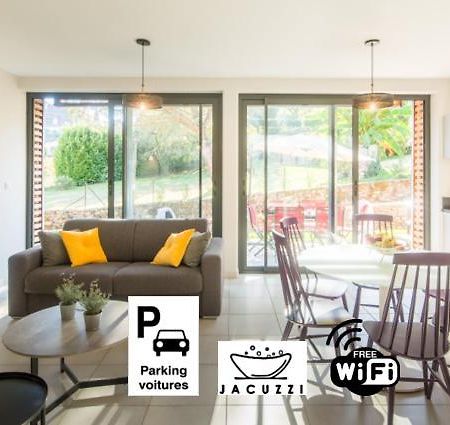 Ferienwohnung Plein Sud Avec Jacuzzi Privatif Et Parking Prive Sarlat Exterior foto